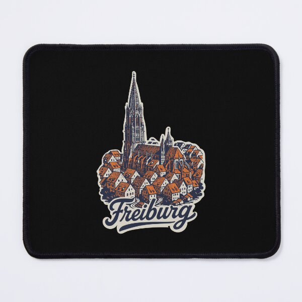 Item preview, Freiburg Brushlettering Cityscape designed and sold by Boogosh.