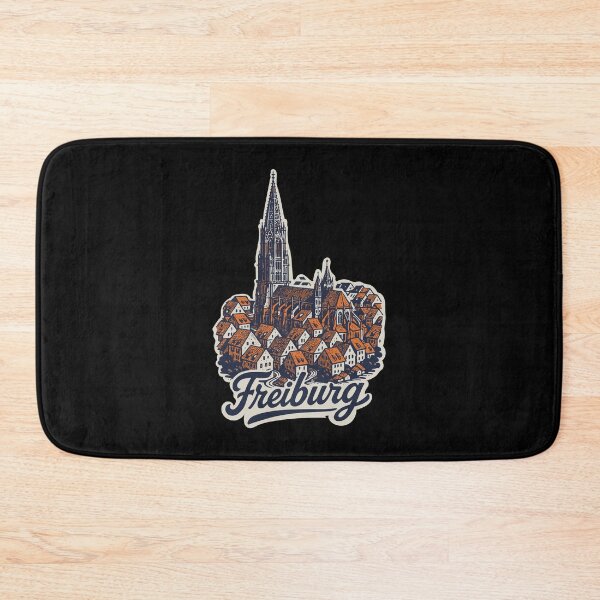 Item preview, Freiburg Brushlettering Cityscape designed and sold by Boogosh.