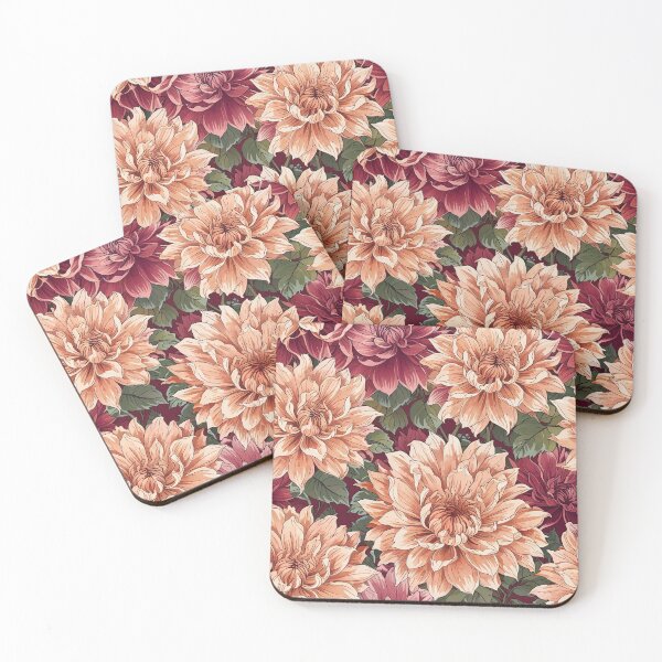 Item preview, Double Dahlias designed and sold by CoolPixels.