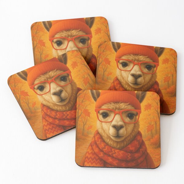 Item preview, Autumn alpaca in the Golden Forest designed and sold by Bernd Friese.