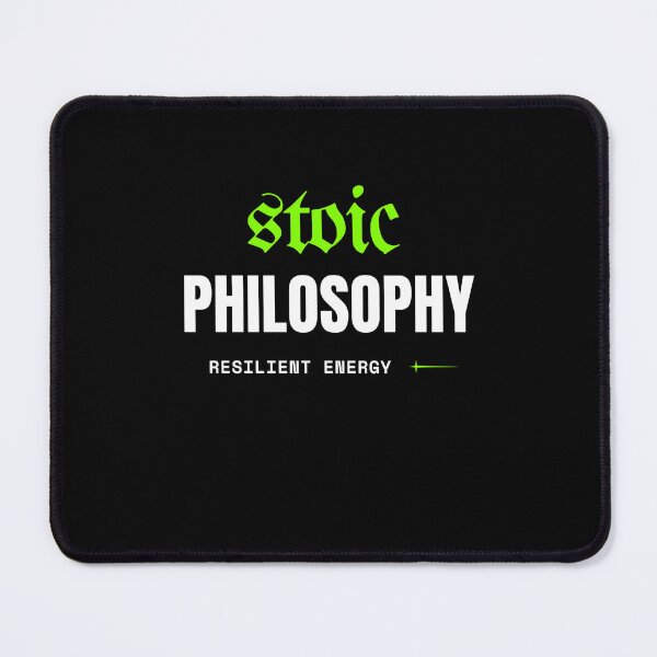 Item preview, Stoic Philosophy - Resilient Energy designed and sold by LexaArtworks.