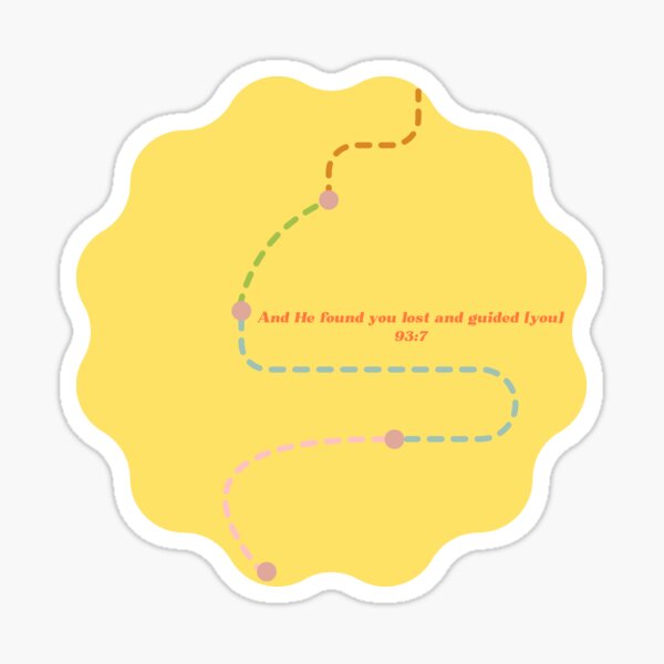 Item preview, And He found you lost and guided [you] 93:7 designed and sold by SunprintsbyB.