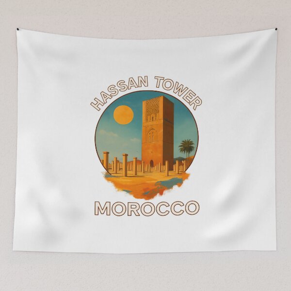 Item preview, Hassan Tower - Morocco designed and sold by inkNext.
