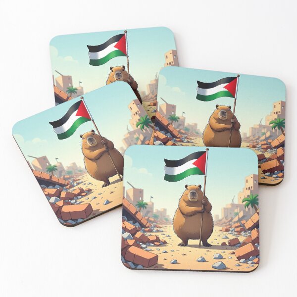 Item preview, Capibara en palestina designed and sold by kalyman.