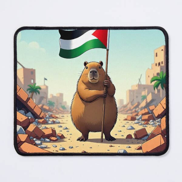 Item preview, Capybara in Palestine designed and sold by kalyman.