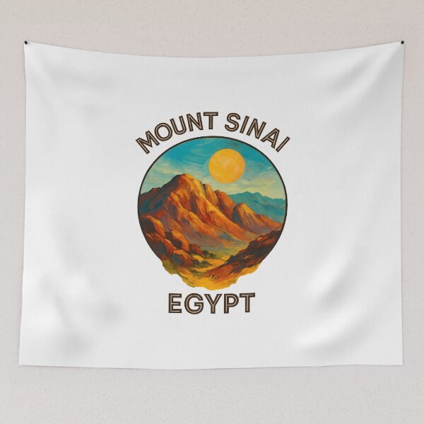 Item preview, Mount Sinai - Sacred Mountain Egypt Travel Art designed and sold by inkNext.