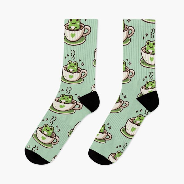 Item preview, Cute Frog in Coffee Cup designed and sold by Coffee Lifestyle.