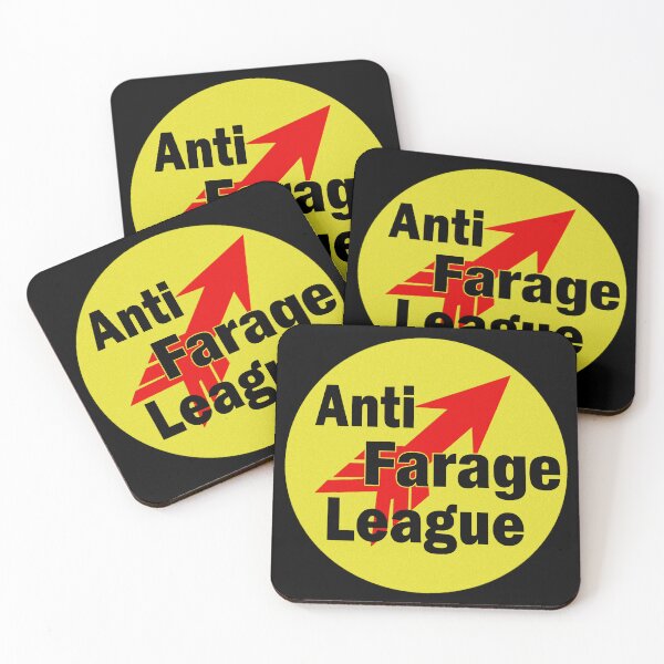 Item preview, ANTI FARAGE LEAGUE designed and sold by Paparaw.