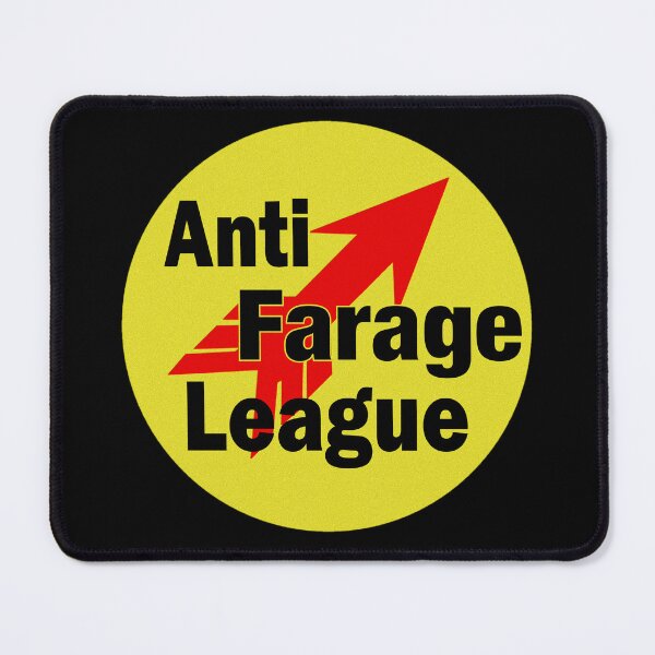 Item preview, ANTI FARAGE LEAGUE designed and sold by Paparaw.