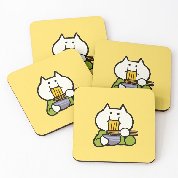 Item preview, cat eats ramen designed and sold by KELIA ..