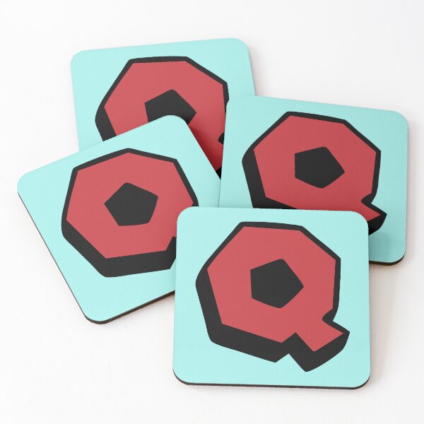 Item preview, Video Game Style Letter Q – Fun and Colorful Text designed and sold by charlypicazo.