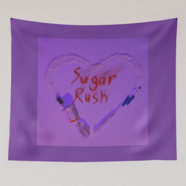 Item preview, Sugar Rush Cover Art designed and sold by RoJackMusic.