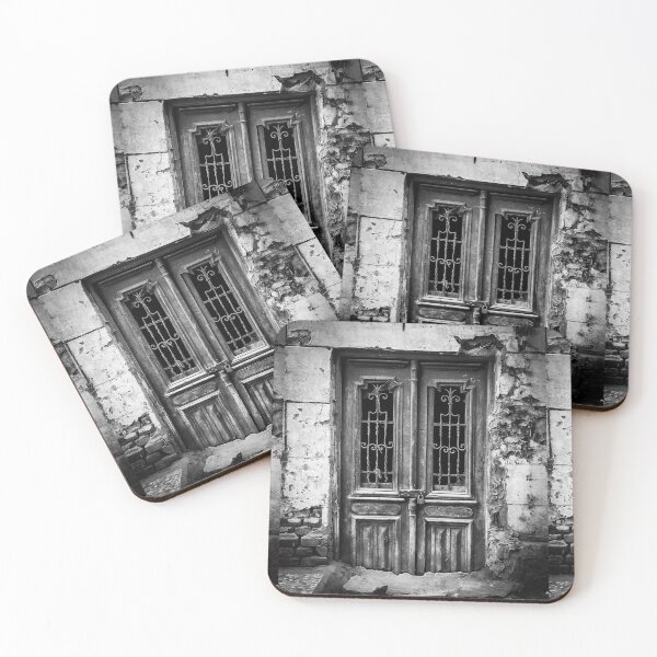 Item preview, Old door - Photography - black & white  designed and sold by SpiralStairShop.