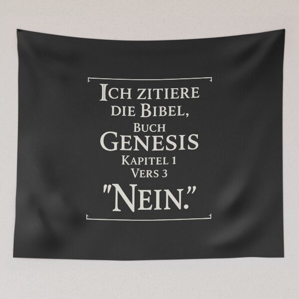 Item preview, Genesis No – Biblical Irony designed and sold by Bernd Friese.