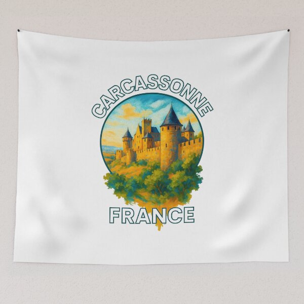 Item preview, Carcassonne - Medieval Castle City in France designed and sold by inkNext.