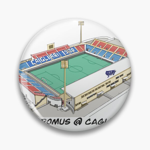 Item preview, Drawing/Sketching StadiumUnipol Domus Stadium @ Cagliari FC designed and sold by GaalArt.