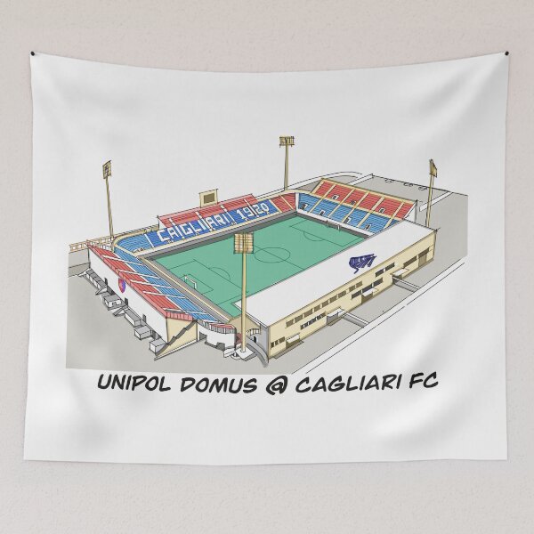 Item preview, Drawing/Sketching StadiumUnipol Domus Stadium @ Cagliari FC designed and sold by GaalArt.