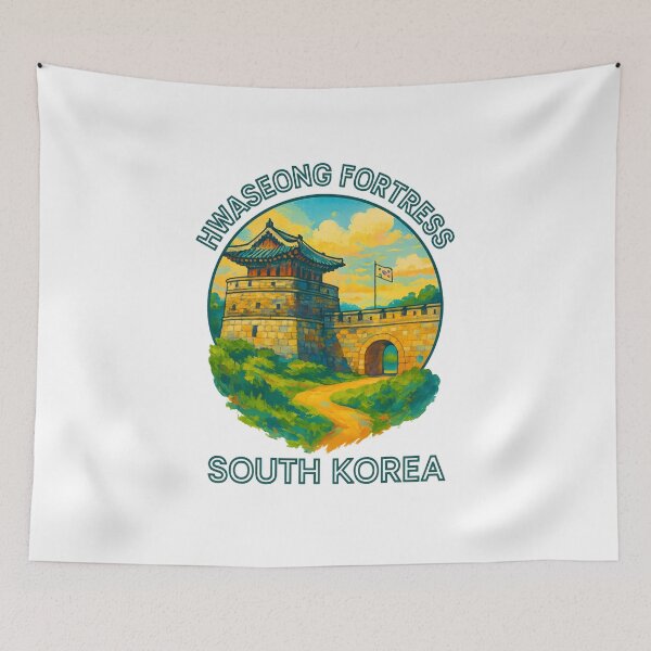Item preview, Hwaseong Fortress - Historic Suwon Landmark, South Korea designed and sold by inkNext.