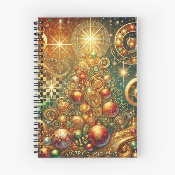 Item preview, Golden Christmas Spirals Magic designed and sold by Yves Artico.