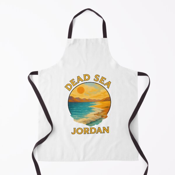 Item preview, Dead Sea Jordan Travel Art – Scenic Salt Lake Landscape designed and sold by inkNext.