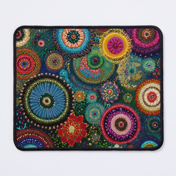 Item preview, Aboriginal Inspired Dot Art - Delicious Flowers designed and sold by GrinGalore.