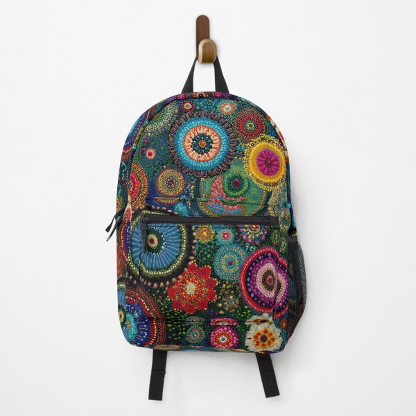 Item preview, Aboriginal Inspired Dot Art - Delicious Flowers designed and sold by GrinGalore.
