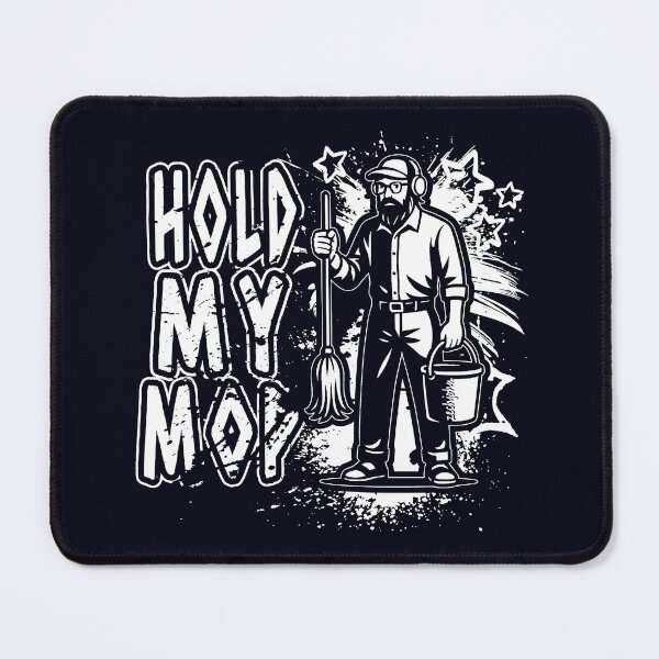 Item preview, Anatoly-Hold my mop- I Am Sorry Can I Clean Here - | zechjohn's Internet Fun Gym Prank White designed and sold by ZechJohnRB.