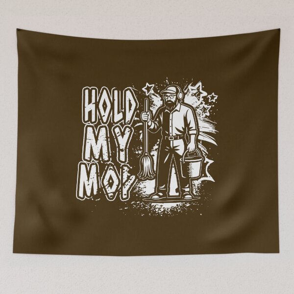 Item preview, Anatoly-Hold my mop- I Am Sorry Can I Clean Here - | zechjohn's Internet Fun Gym Prank White  designed and sold by ZechJohnRB.