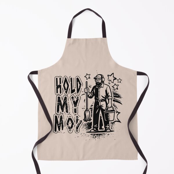Item preview, Anatoly-Hold my mop- I Am Sorry Can I Clean Here - | zechjohn's Internet Fun Gym Prank Black designed and sold by ZechJohnRB.