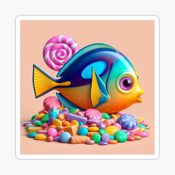 Item preview, Ocean Bliss – Dory in Pastels designed and sold by myabstractart _RB.