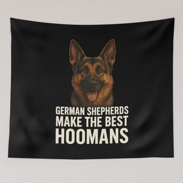 Item preview, German Shepherds Make the Best Hoomans designed and sold by Animal Paw Designs.