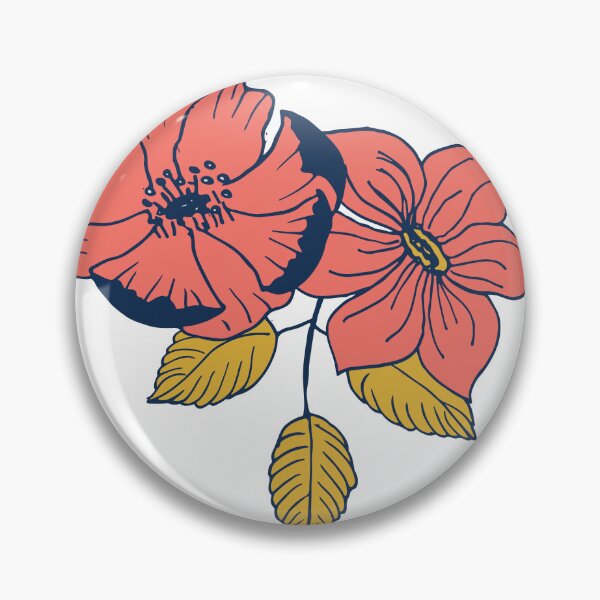 Item preview, Corals Blooms Border designed and sold by Farissa Designs.