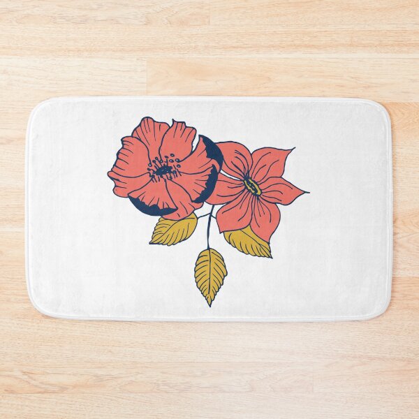 Item preview, Corals Blooms Border designed and sold by Farissa Designs.