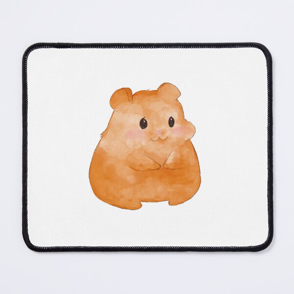 Item preview, Chubby Hamster with Rosy Cheeks designed and sold by olenafomina.