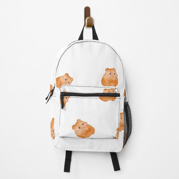 Item preview, Seamless Chubby Hamster Pattern – Watercolor Style designed and sold by olenafomina.