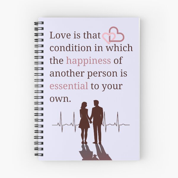 Item preview, Love Is… – Timeless Quote Design Celebrating Selfless Love and Deep Connection designed and sold by ArtsyExplorer.
