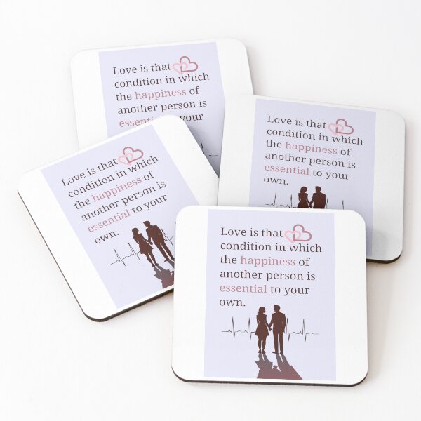 Item preview, Love Is… – Timeless Quote Design Celebrating Selfless Love and Deep Connection designed and sold by ArtsyExplorer.