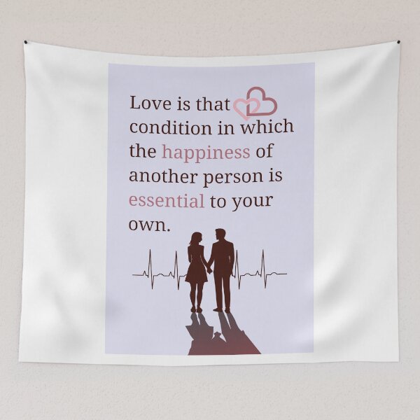 Item preview, Love Is… – Timeless Quote Design Celebrating Selfless Love and Deep Connection designed and sold by ArtsyExplorer.