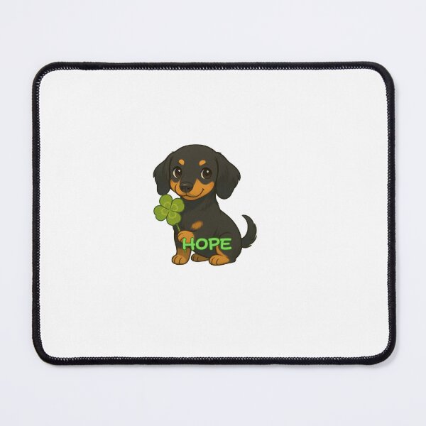 Item preview, Dog x Clover Dachs hund Hope designed and sold by CloverVillage.