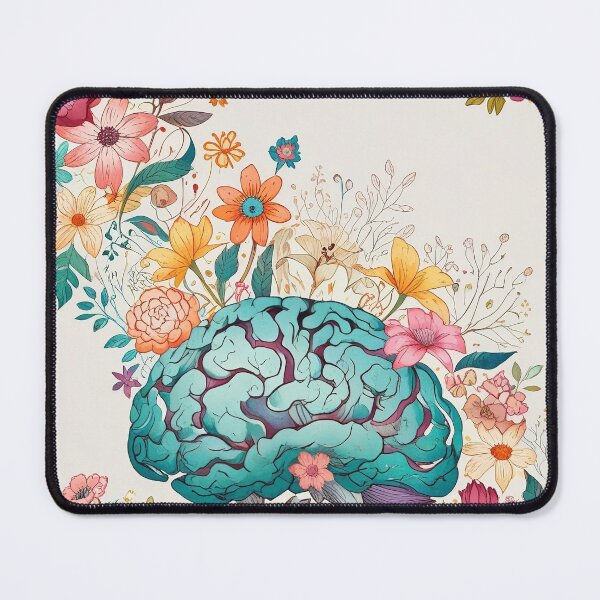 Item preview, Floral Brain Art designed and sold by CoolPixels.