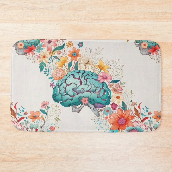 Item preview, Floral Brain Art designed and sold by CoolPixels.