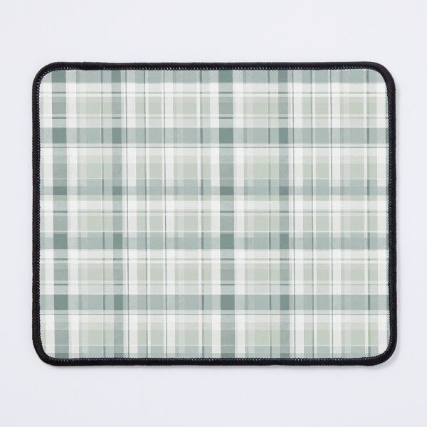Item preview, Seafoam & White Plaid Pattern designed and sold by Hunzaly.