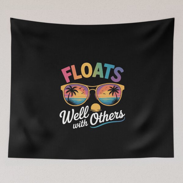 Item preview, Summer Lake Floating Float Lovers Funny designed and sold by DeadlockCrew.