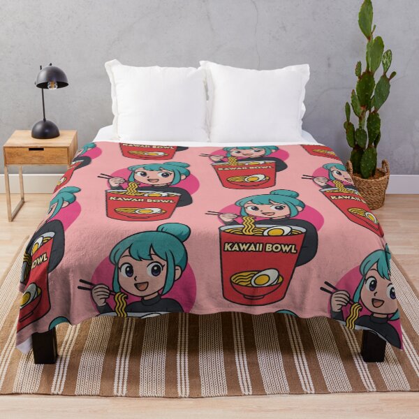 Item preview, Kawaii Noodle Girl – SLURP! Anime Sticker designed and sold by Emanova9.