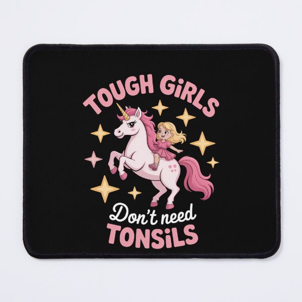 Item preview, Tonsils Out Cute Unicorn Tonsillectomy Recovery designed and sold by DeadlockCrew.