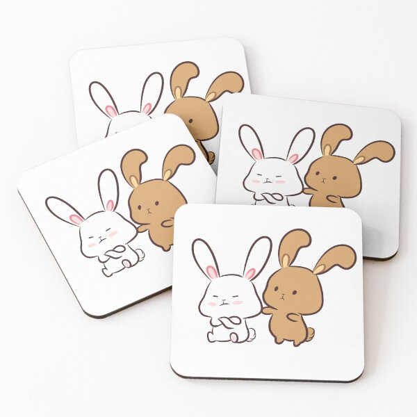 Item preview, Nua and Nia love bunnies couple Nia angry designed and sold by zand-n-zive.