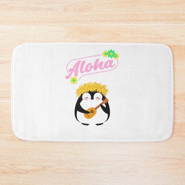 Item preview, Cute Aloha Penguin with Ukulele – Hawaiian Design designed and sold by Malohana.