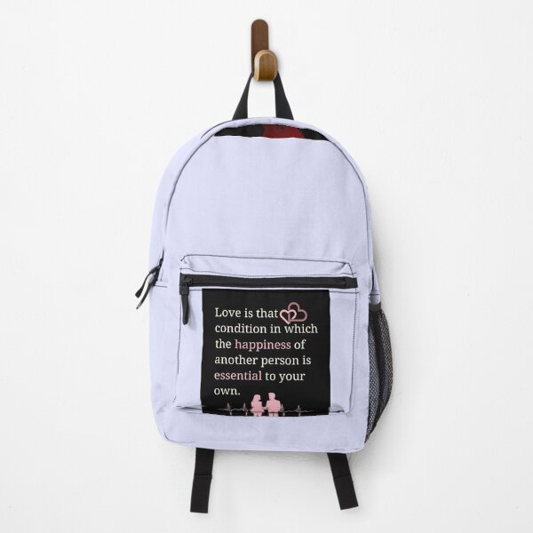 Item preview, Love is that condition in which the happiness of another person is essential to your own. designed and sold by ArtsyExplorer.