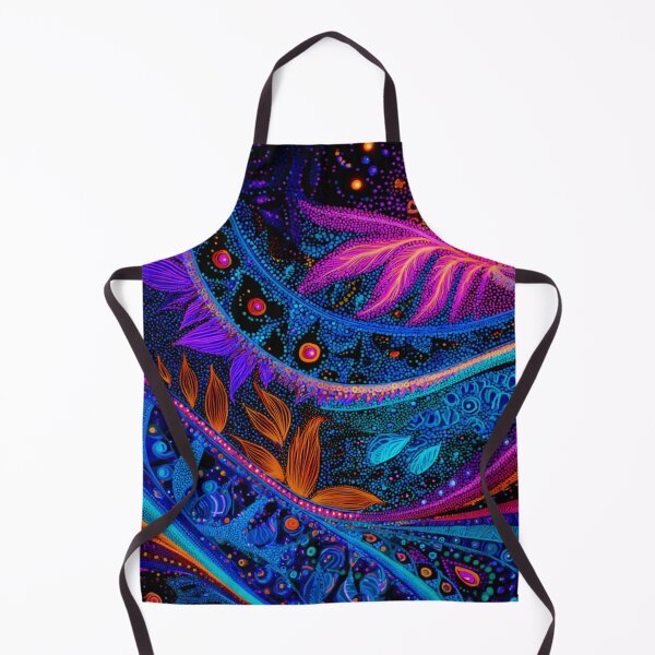 Item preview, Aboriginal Inspired Dot Art - Night Fairytale Forest designed and sold by GrinGalore.