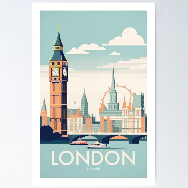 Item preview, L'ART DU VOYAGE À LONDRES designed and sold by MarkedArtPrints.